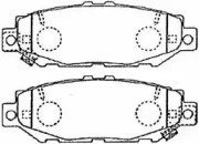 Комплект тормозных колодок AISIN A2N084